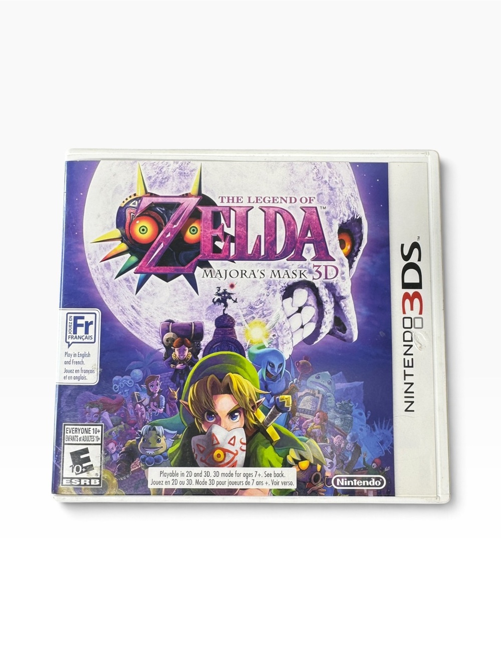 Zelda Majora's Mask 3D Nintendo 3DS Game w/ Original Case